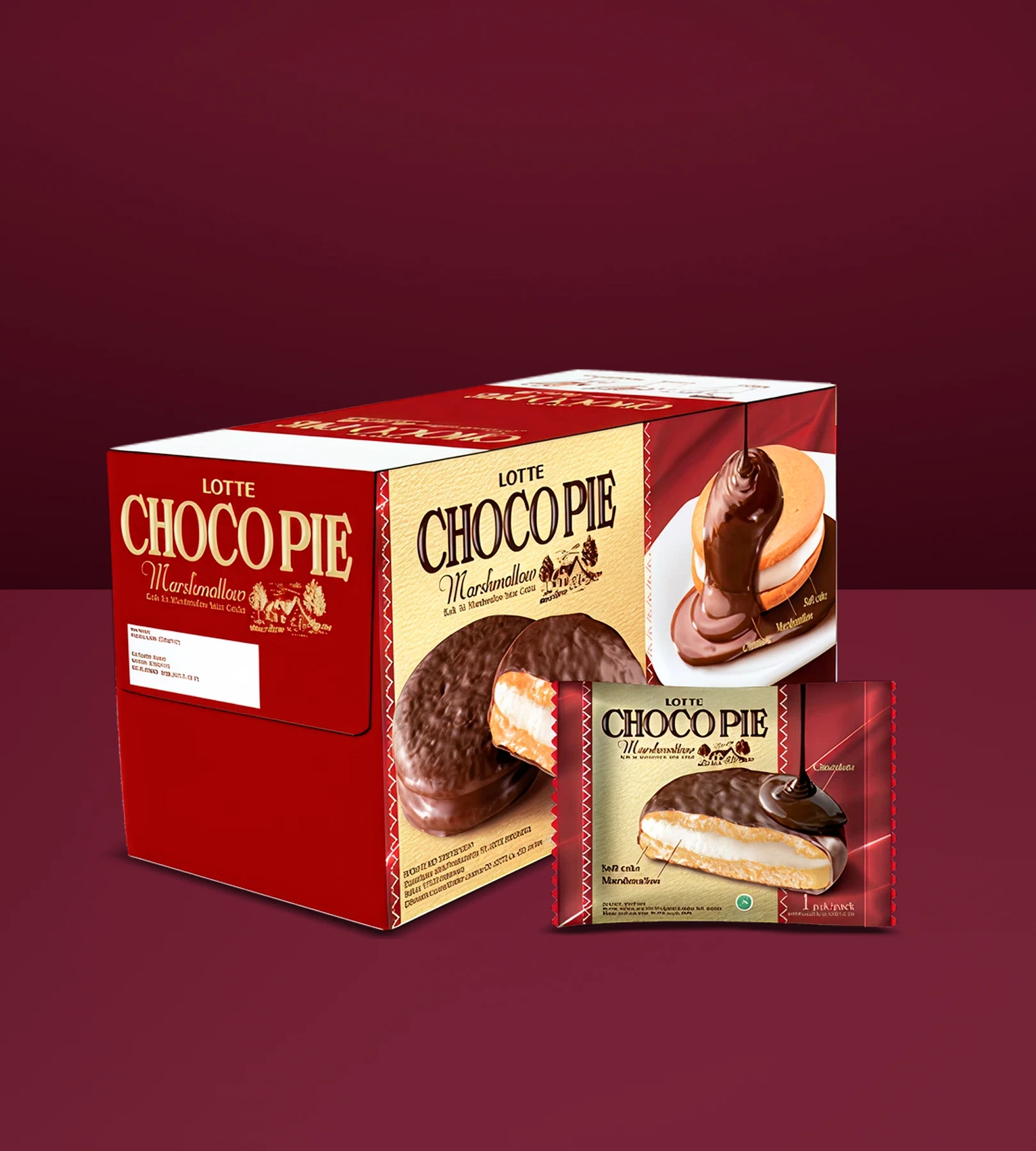 chocopie coklat