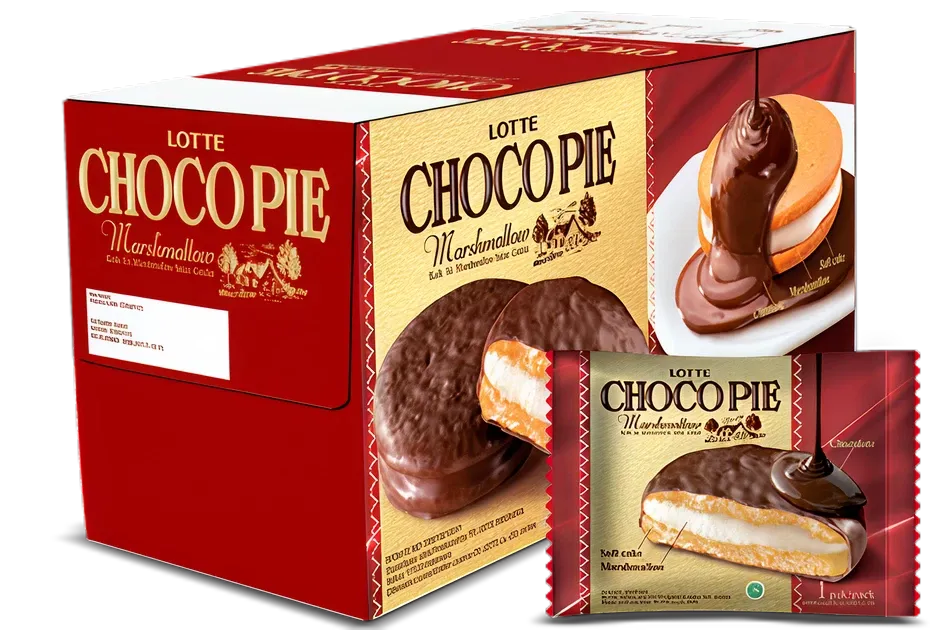 Kemasan LOTTE Choco Pie Chocolate