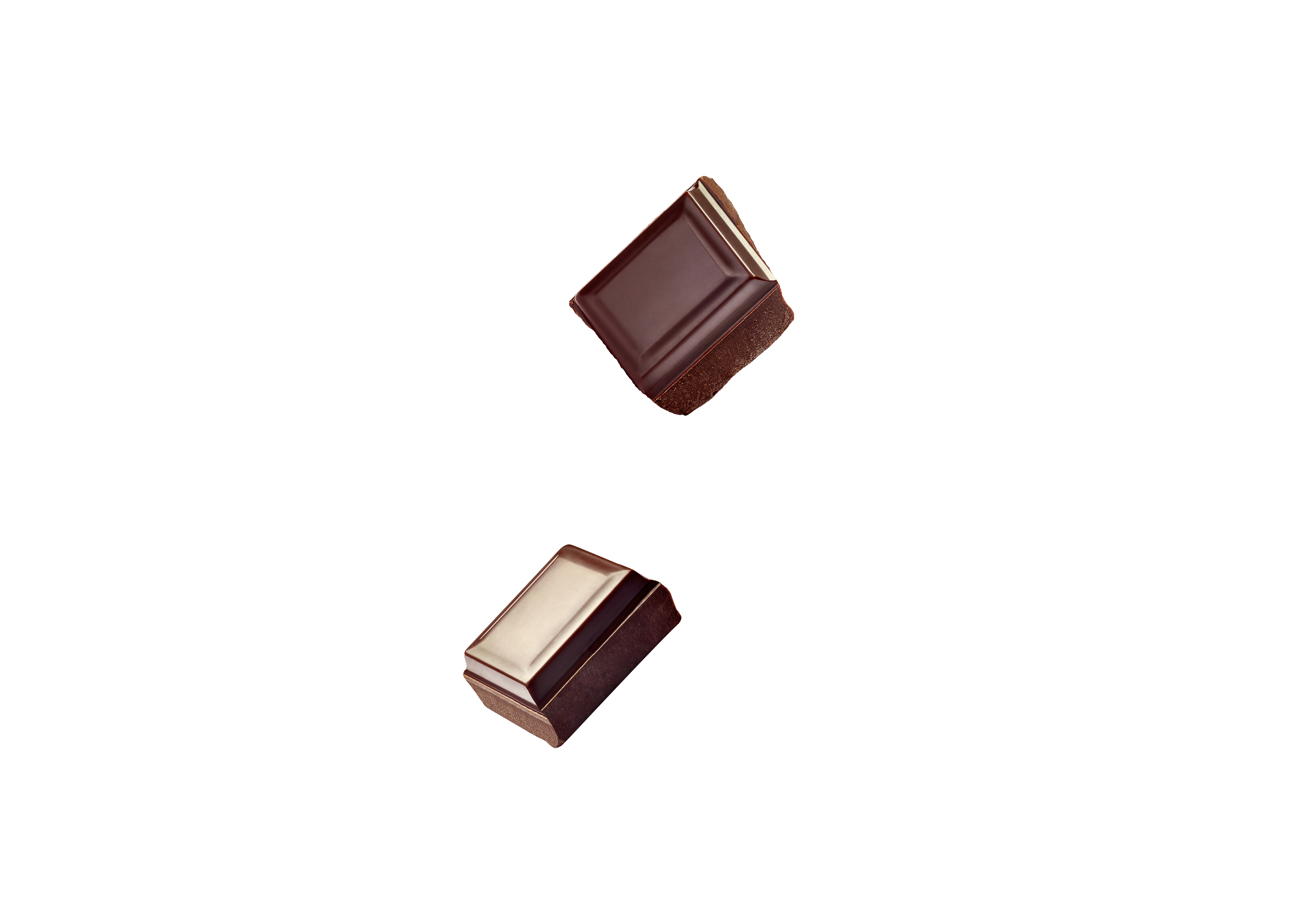 Remahan cokelat kiri