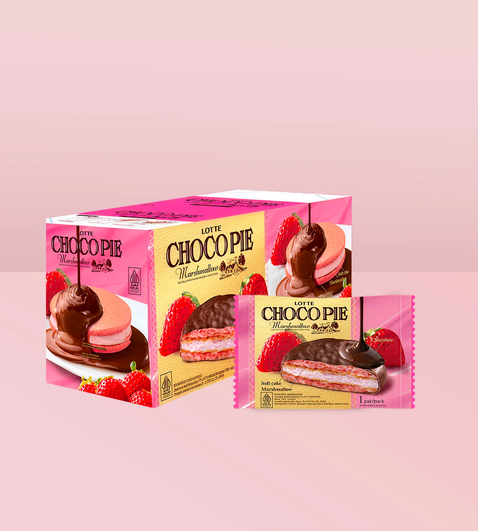 chocopie strawberry